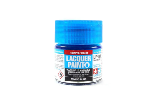 Tamiya Color Lacquer Paint LP-81 Mixing Blue 10ml Tamiya