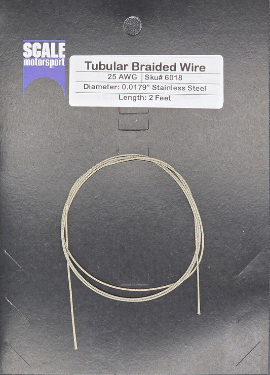 Scale Motorsport Tubular Braided Wire 25AWG Scale Motorsport