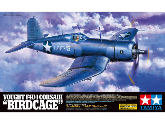 Tamiya 1:32 Vought F4U-1 Corsair "Birdcage" Tamiya
