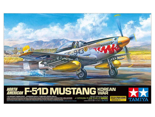Tamiya 1:32 North American F-51D Mustang Korean War