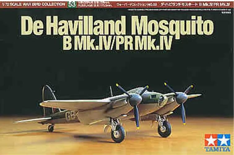 Tamiya 1:72 DE HAVILLAND MOSQUITO B MK.IV/PR MK.IV Plastic Model kit