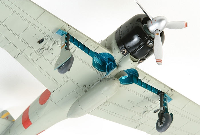 Tamiya 1:72 Mitsubishi A6M2b ZEKE Zero Fighter Plastic Model Kit Tamiya