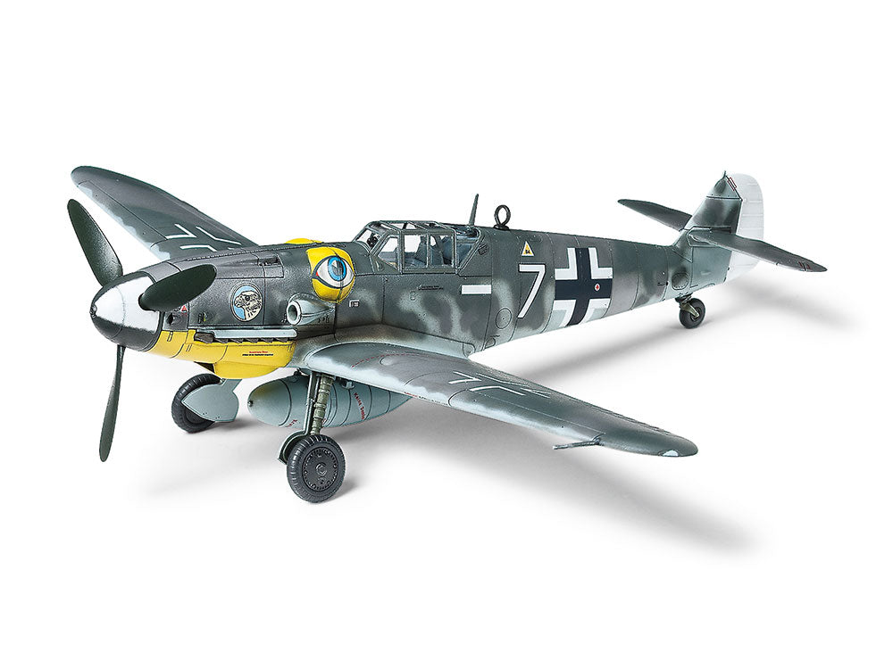 Tamiya 1:72 Messerschmitt Bf109 G-6 plastic Model Kit Tamiya