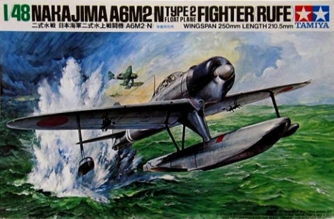Tamiya 1/48 Nakajima A6M2-N (Rufe) Plastic Model Kit Tamiya