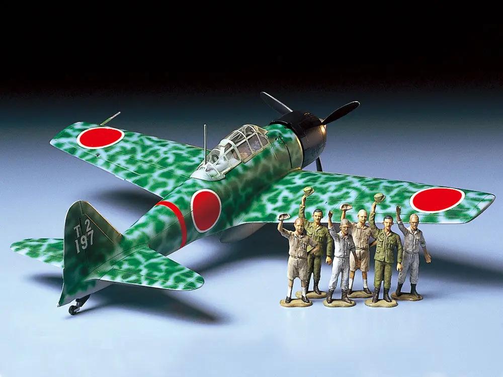 Tamiya 1:48 MITSUBISHI A6M3 ZERO FIGHTER (HAMP) Plastic Model Kit