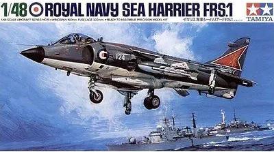 Tamiya 1:48 HAWKER SEA HARRIER FRS.1 Plastic Model Kit