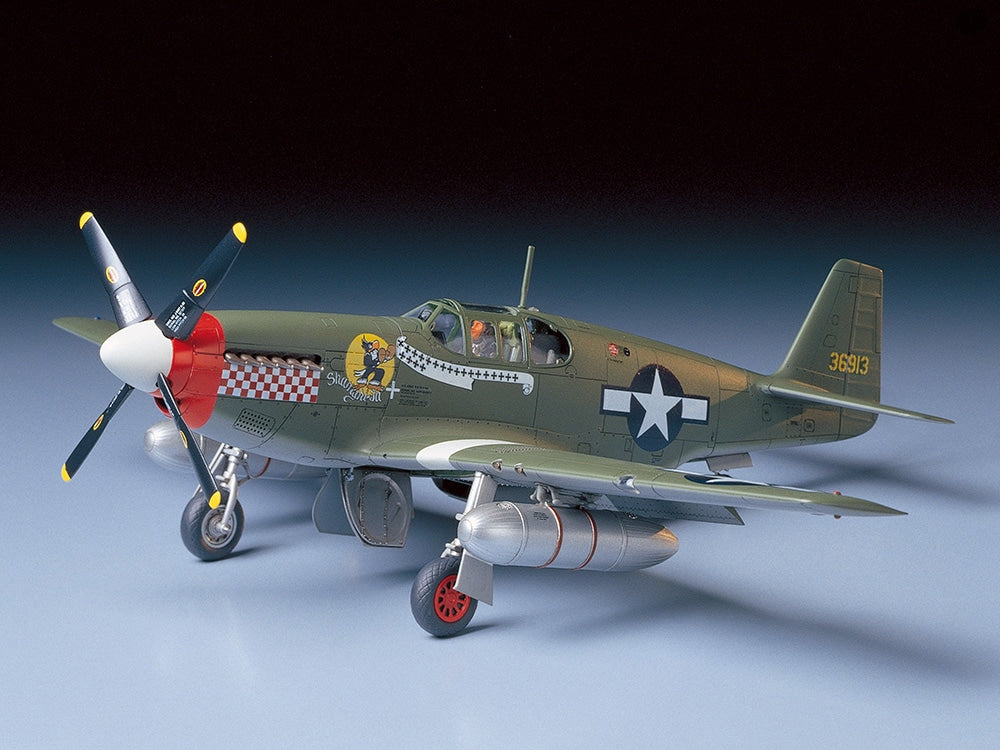 Tamiya 1/48 North American P-51B Mustang™ Plastic Model Kit Tamiya