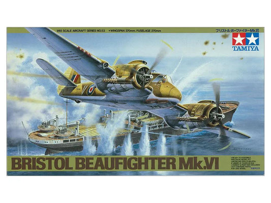 Tamiya 1:48 BRISTOL BEAUFIGHTER MK.VI Plastic Model Kit
