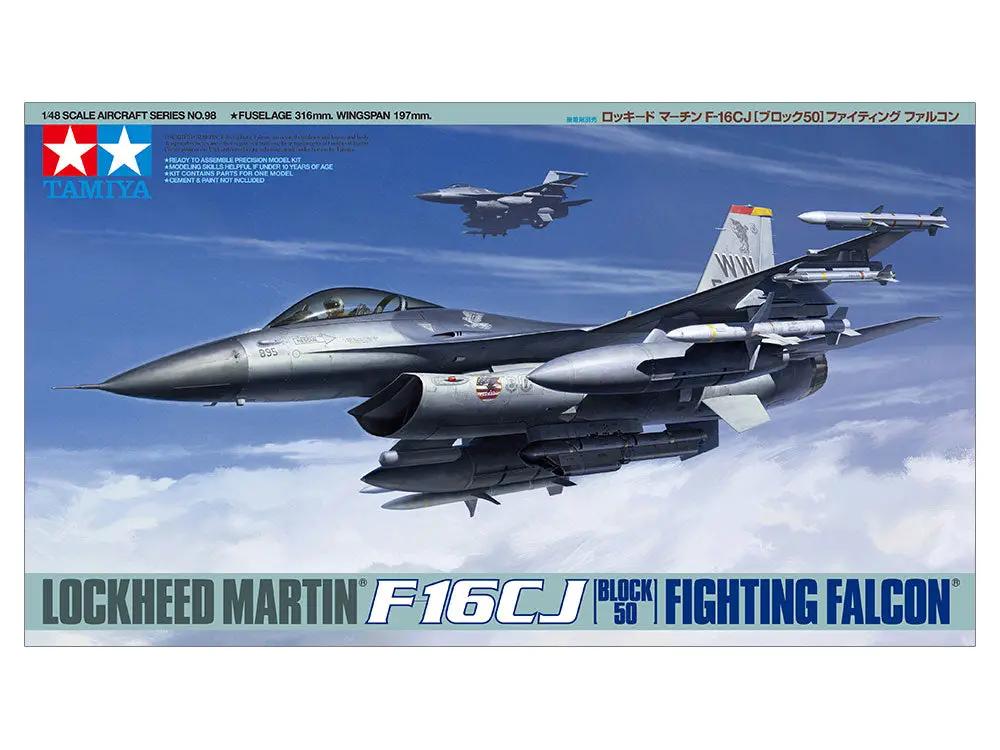 Tamiya 1:48 LOCKHEED MARTIN F-16CJ FIGHTING FALCON Plastic Model kit