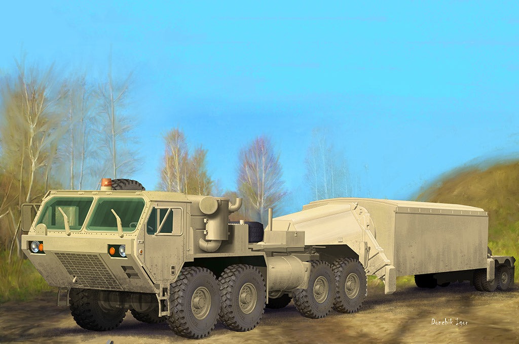 Trumpeter 1/72 M983 Tractor & AN/TPY-2 X Band Radar Plastic Model Kit - Franklin Hobbies Ltd