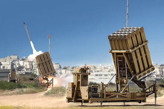 Trumpeter 1/35 Iron Dome Air Defense System Plastic Model Kit - Franklin Hobbies Ltd