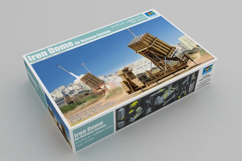 Trumpeter 1/35 Iron Dome Air Defense System Plastic Model Kit - Franklin Hobbies Ltd