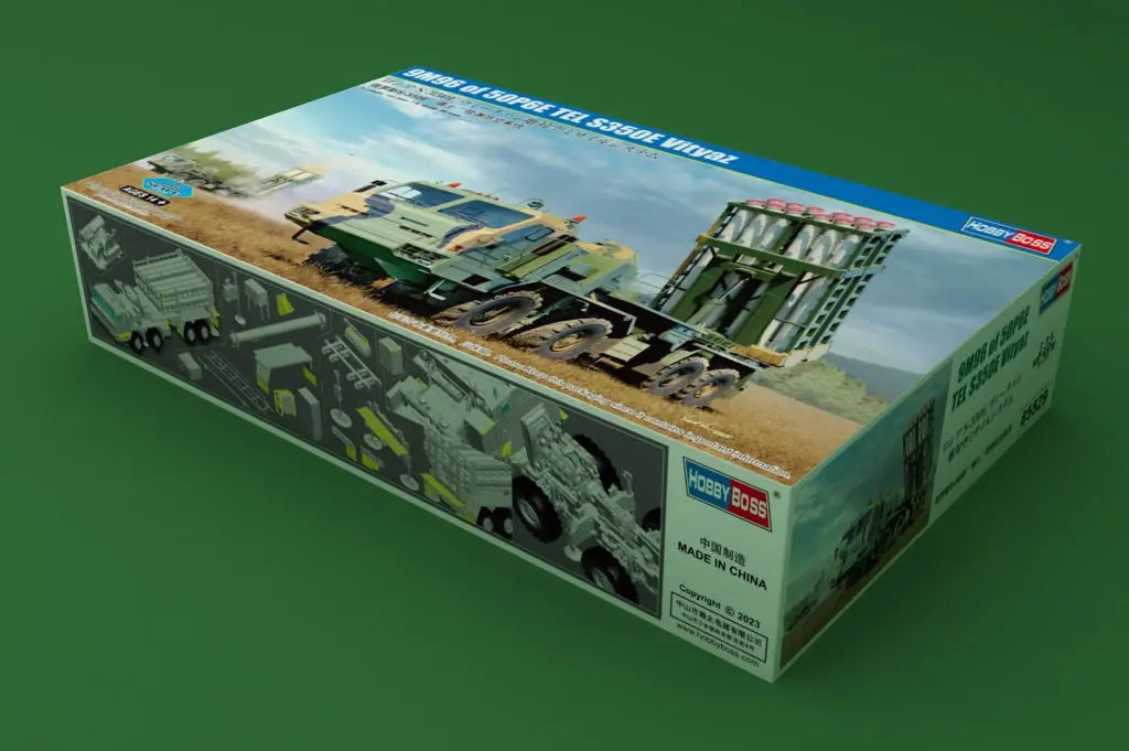 HobbyBoss 1/35 9M96 of 50P6E TEL S350E Vityaz Plastic Model Kit HobbyBoss