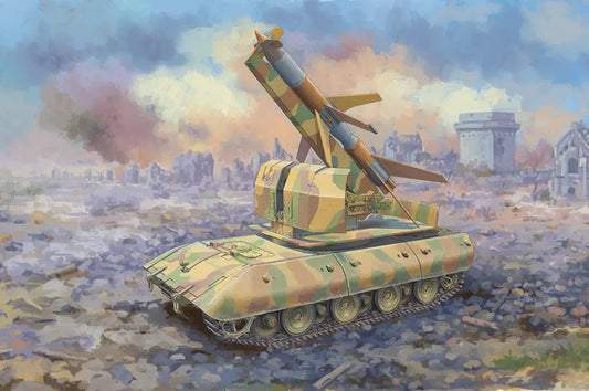 Trumpeter 1/35 E-100 Flakpanzer w/Flakrakete Rheintocher I Plastic Model Kit Trumpeter