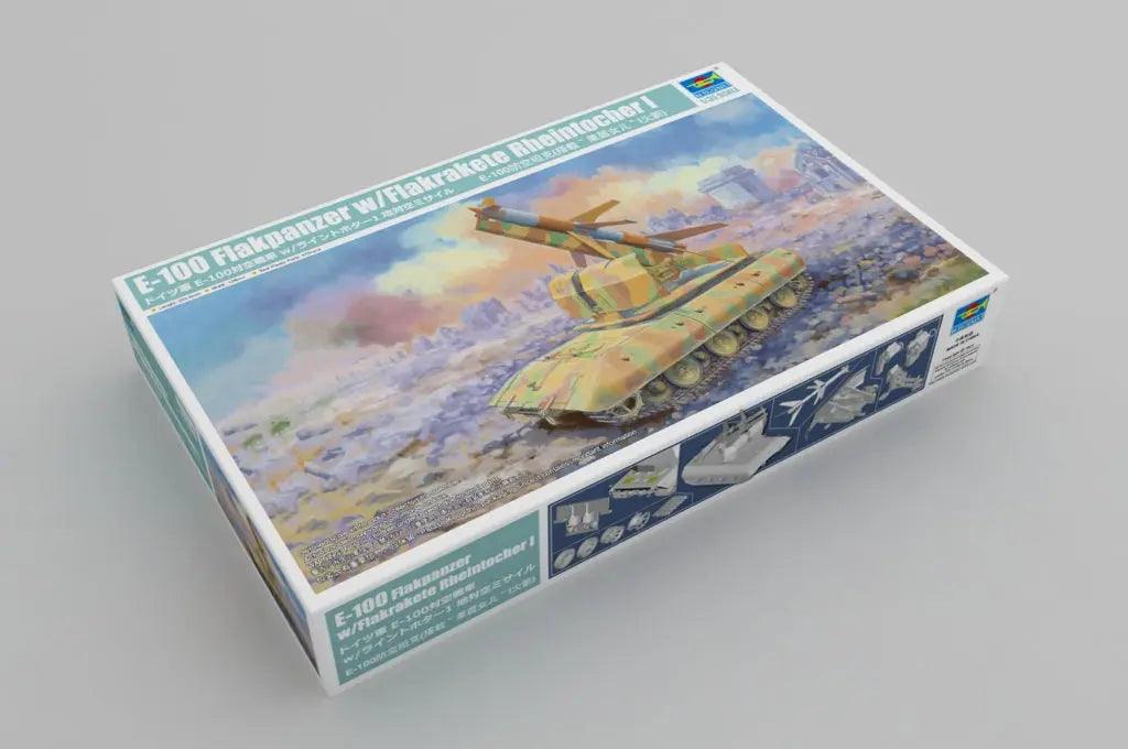 Trumpeter 1/35 E-100 Flakpanzer w/Flakrakete Rheintocher I Plastic Model Kit Trumpeter