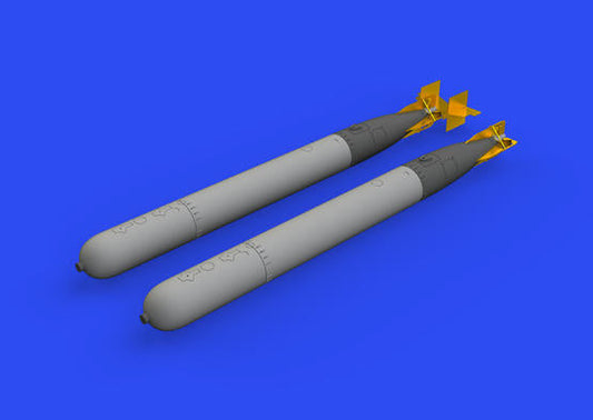 Eduard 1/48 Lufttorpedo F5w Brassin Eduard