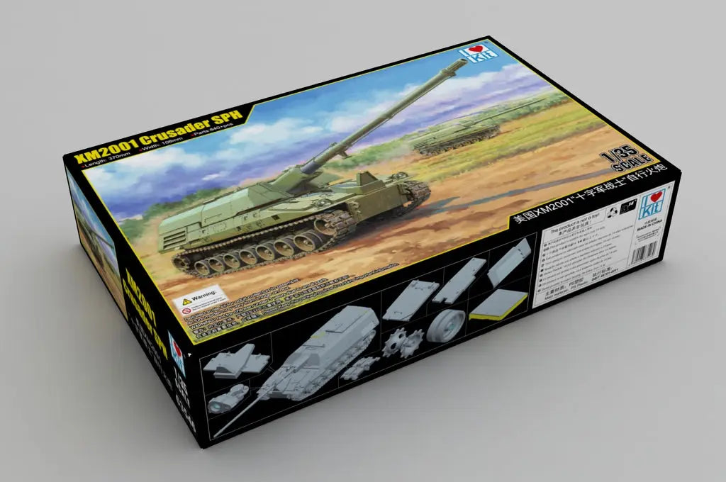 I Love Kit 1/35 XM2001 Crusader SPH Plastic Model Kit I Love Kit