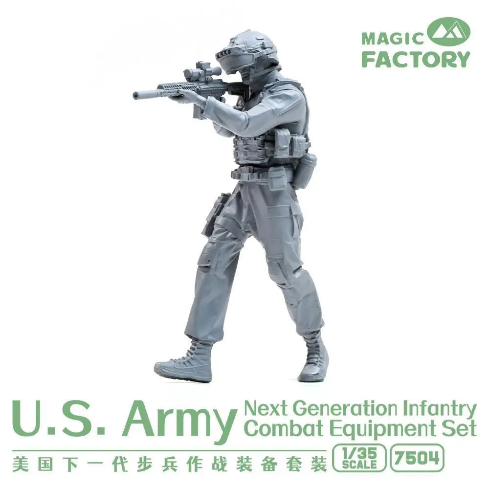 Magic Factory 1/35 US Army Next Generation Infantry Equipment Set Plastic Model Kit Magic Factory