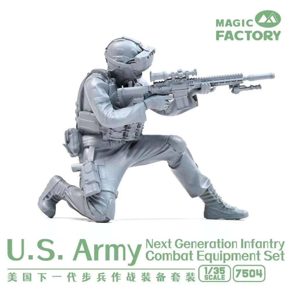 Magic Factory 1/35 US Army Next Generation Infantry Equipment Set Plastic Model Kit Magic Factory