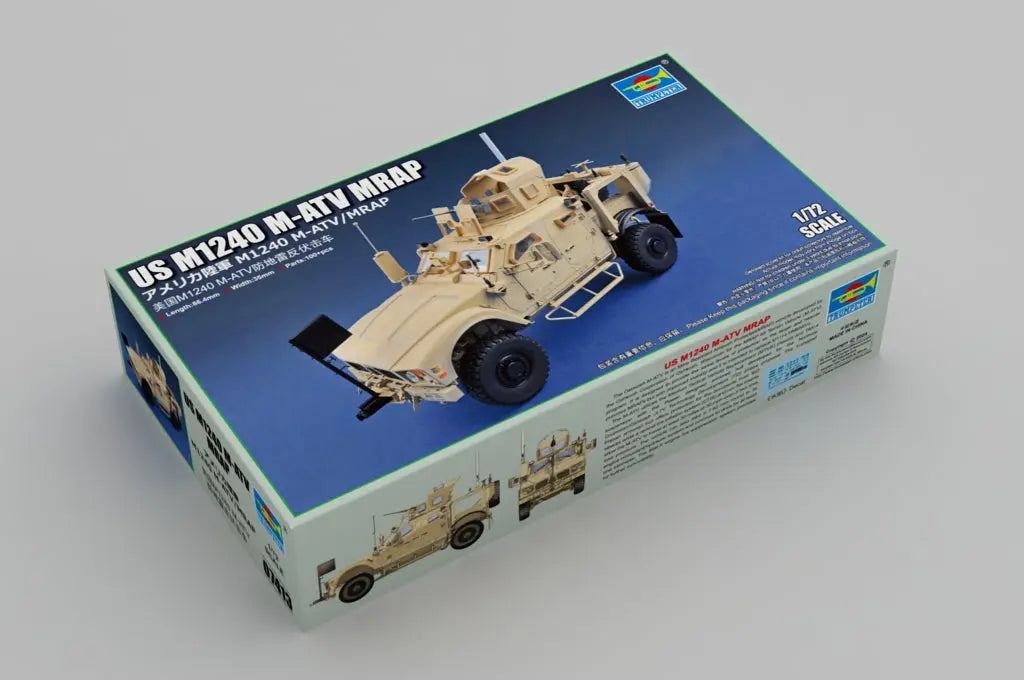 Trumpeter 1/72 US M1240 M-ATV MRAP Plastic Model Kit Trumpeter