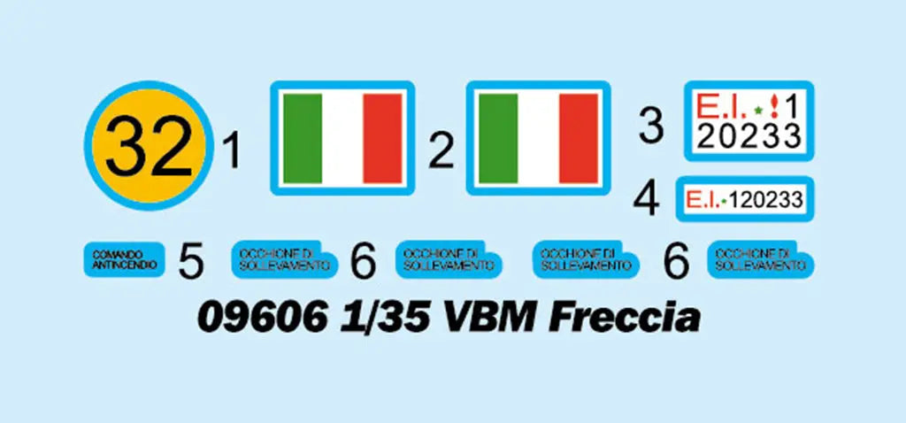 Trumpeter 1/35 VBM Freccia Plastic Model Kit Trumpeter