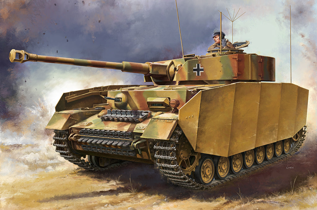 HobbyBoss 1/48 German Pz.Kpfw. IV Ausf.J Medium Tank Plastic Model Kit HobbyBoss
