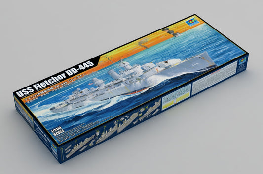 Trumpeter 1/200 USS Fletcher DD-445 Plastic Model Kit Trumpeter