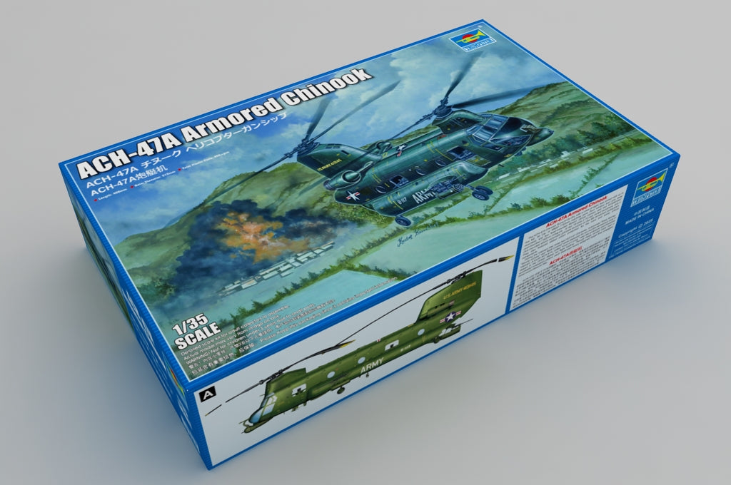 Trumpeter 1/35 Boeing ACH-47A Armored Chinook Plastic Model Kit Trumpeter