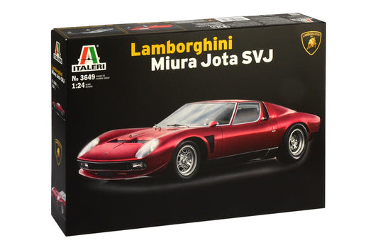 Italeri 1:24 Lamborghini Miura JOTA SVJ Plastic Model Kit Italeri