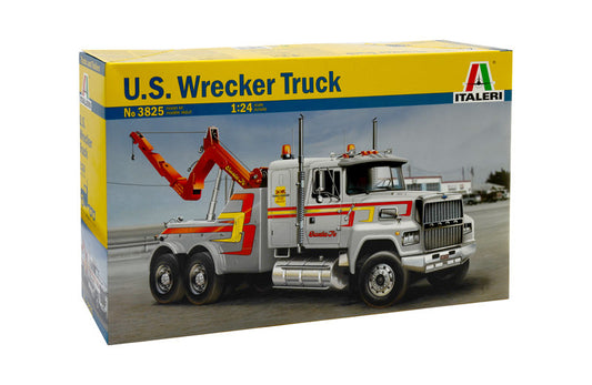 Italeri 1/24 US WRECKER TRUCK Plastic Model Kit Italeri