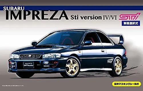 Fujimi 1/24 Subaru Impreza Sti ver IV/VI w/Window Frame Masking Seal  (ID-99) Plastic Model Kit Fujimi