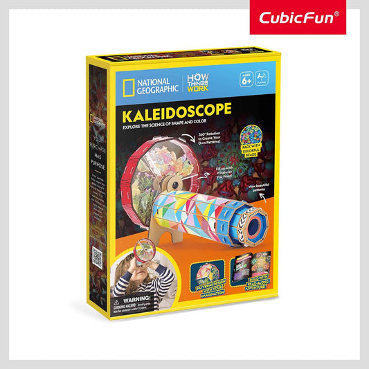 Cubicfun National Geographic 3D Puzzle Kaleidoscope Franklin Hobbies Ltd