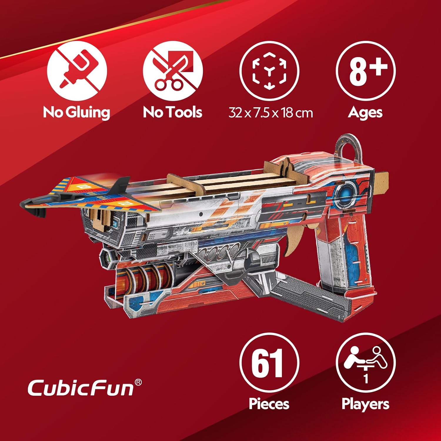 Cubic Fun National Geographic Airplane Launcher Cubic Fun