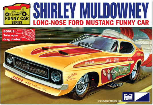MPC 1/25 Shirley Muldowney Long Nose Ford Mustang FC Plastic Model Kit