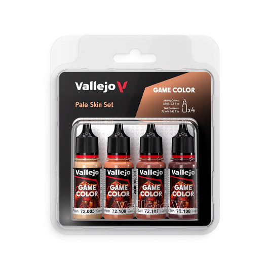 Vallejo Game Color Pale Skin Acrylic Paint Set Vallejo