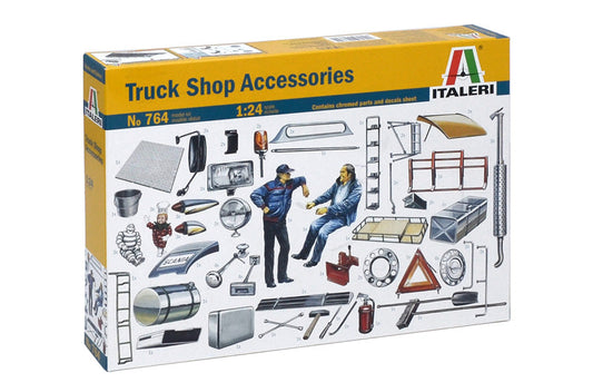 Italeri 1/24 Truck Shop Accessories Plastic Model Kit Italeri