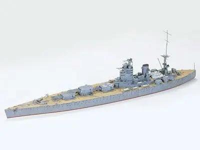 Tamiya 1:700 British Battleship Rodney Plastic Model Kit