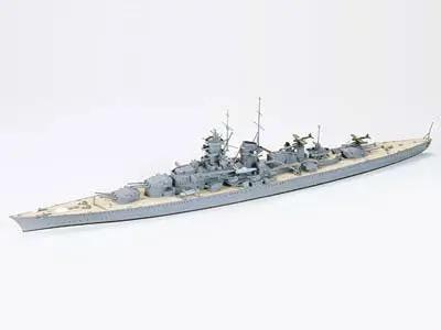 Tamiya 1:700 German Battle Cruiser Gneisenau Plastic Model Kit