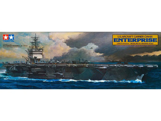 Tamiya 1:350 U.S. Aircraft Carrier CVN 65 Enterprise Plastic Model Kit
