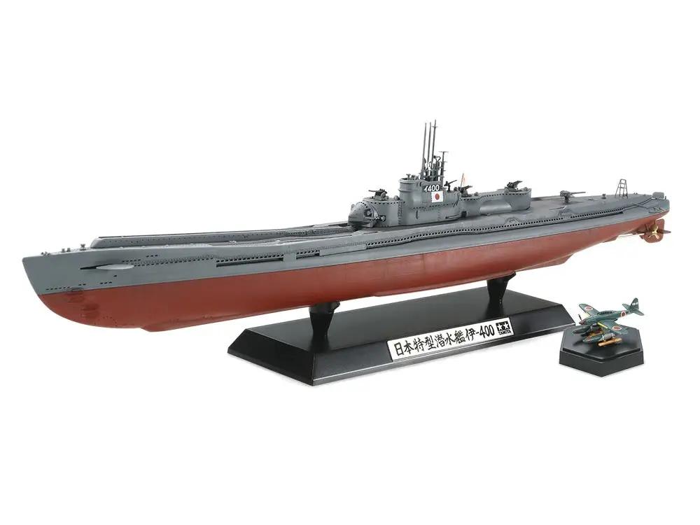Tamiya 1:350 JAPANESE NAVY SUBMARINE I-400 Plastic Model Kit