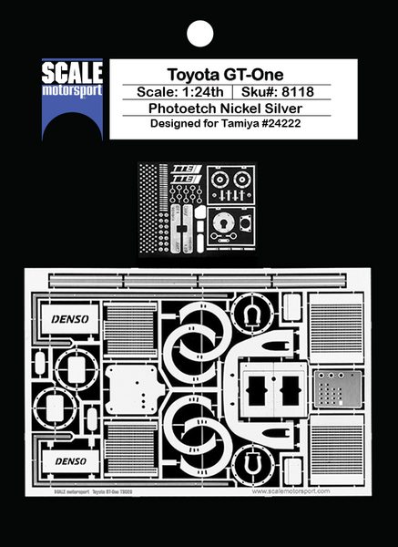 Scale Motorsport 1/24 Toyota GT-One Photoetch Set Scale Motorsport
