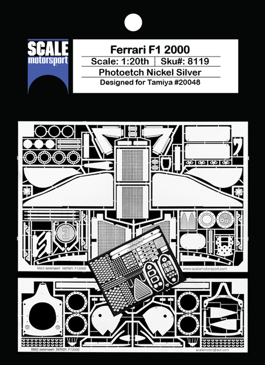 Scale Motorsport 1/20 Ferrari F1 2000 Photoetch Set Scale Motorsport