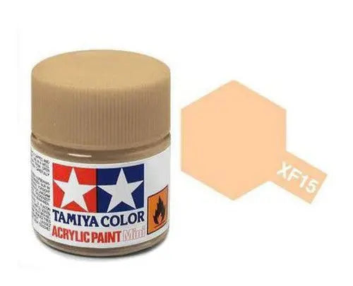 Tamiya Color Acrylic Paint XF-15 Flat Flesh 10ml Tamiya