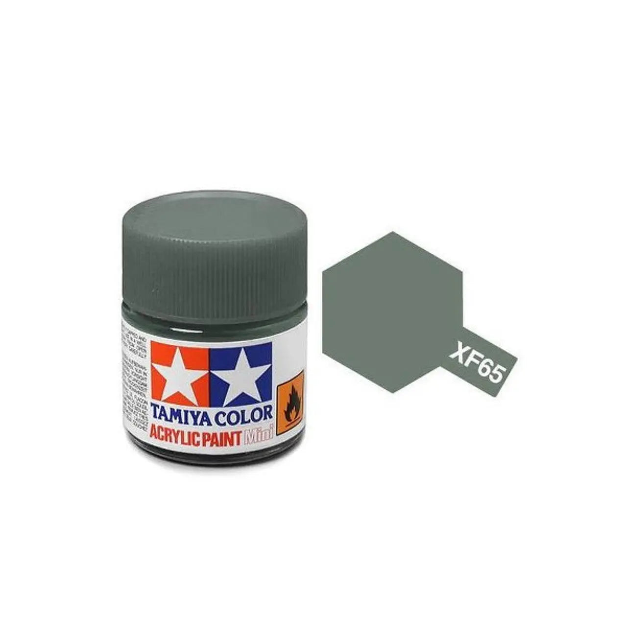 Tamiya Color Acrylic Paint XF-65 Field Grey 10ml Tamiya