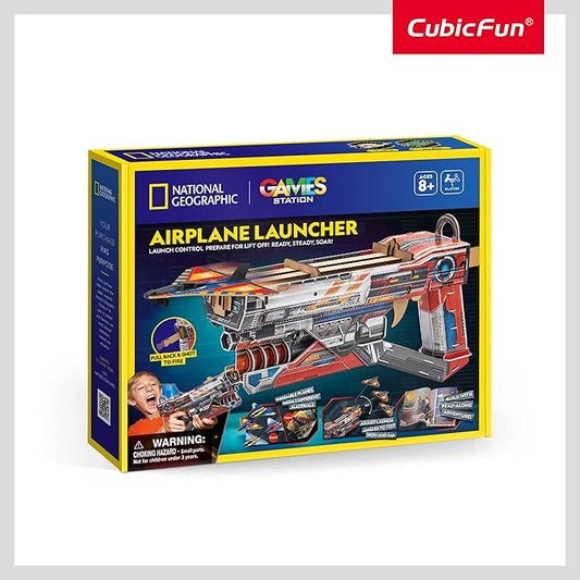 Cubic Fun National Geographic Airplane Launcher Cubic Fun