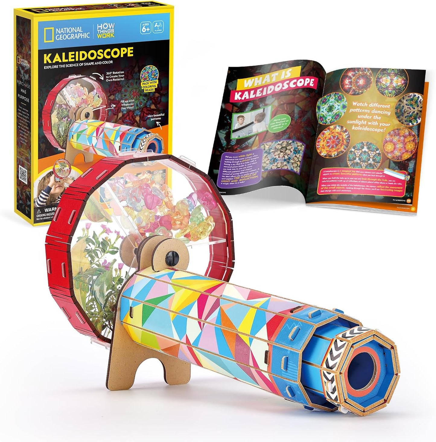 Cubicfun National Geographic 3D Puzzle Kaleidoscope Franklin Hobbies Ltd