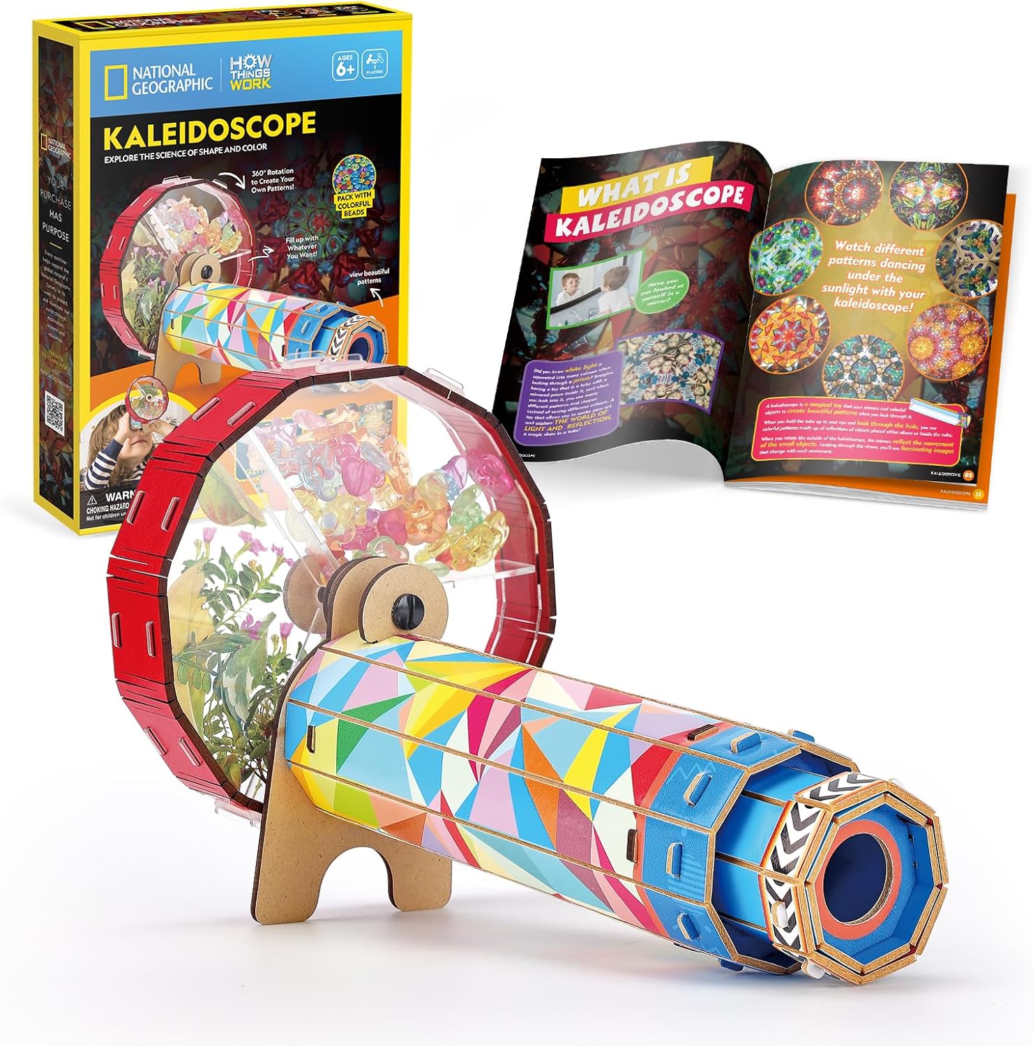 Cubicfun National Geographic 3D Puzzle Kaleidoscope Franklin Hobbies Ltd