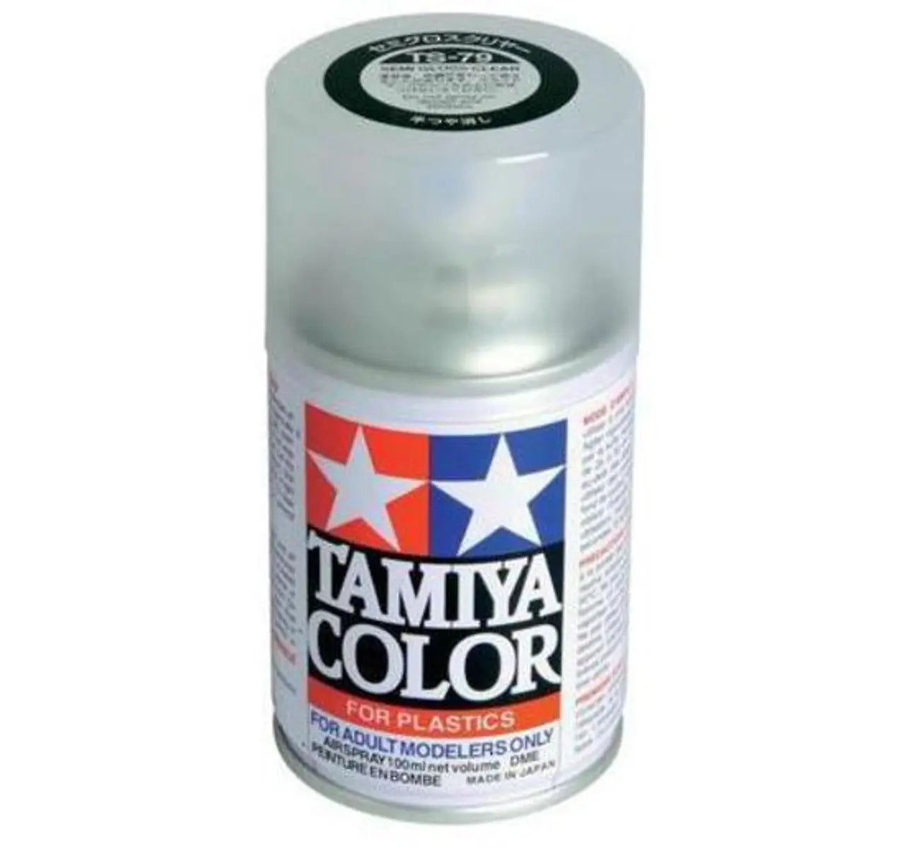 Tamiya Color Spray TS-79 Semi Gloss Clear 100ml Tamiya