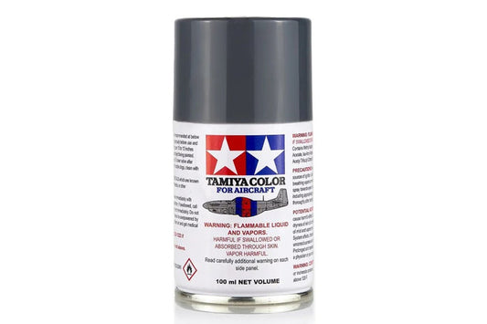 Tamiya Color Spray Paint for Aircraft AS-33 Camouflage Grey (Stealth Gray) Tamiya