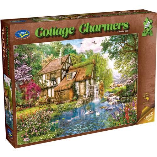 Holdson 1000 Piece Jigsaw Puzzle Cottage Charmers The Old Mill Holdson